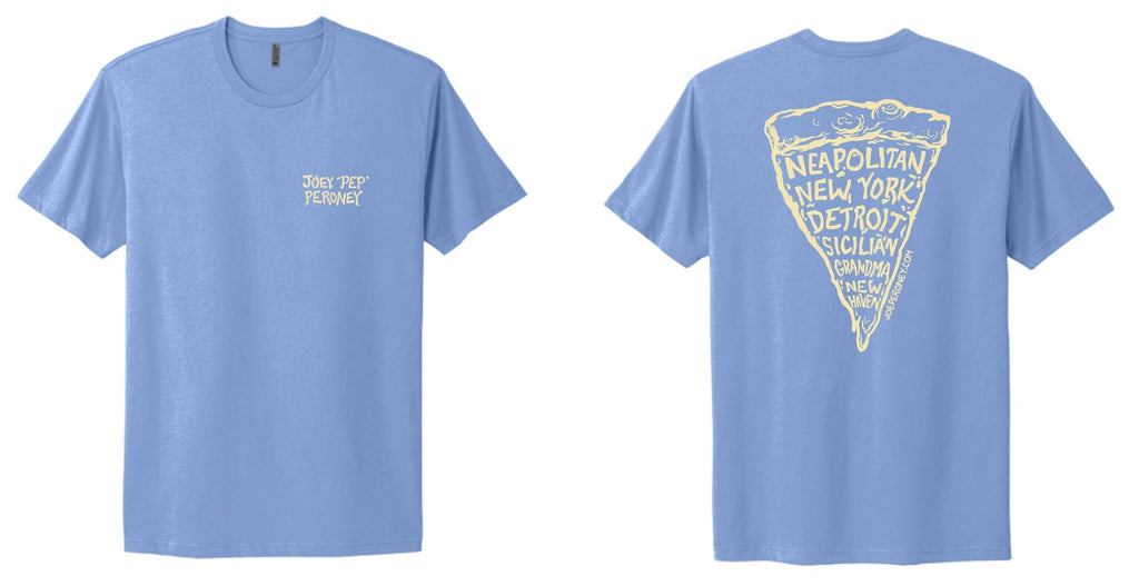 Joey "Pep" Peroney Tee - Baby Blue