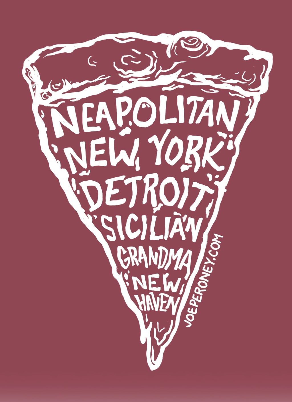 Joey "Pep" Peroney T-Shirt - Mauve