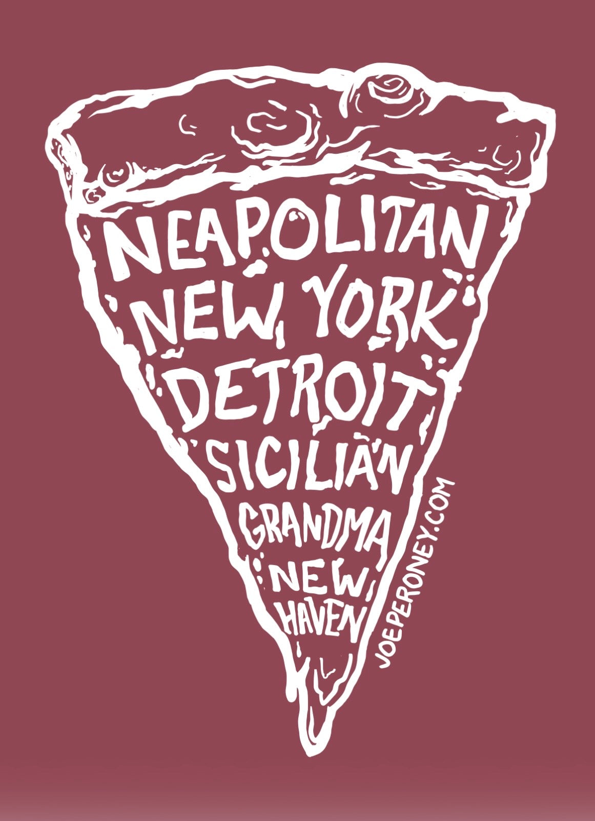 Joey "Pep" Peroney T-Shirt - Mauve