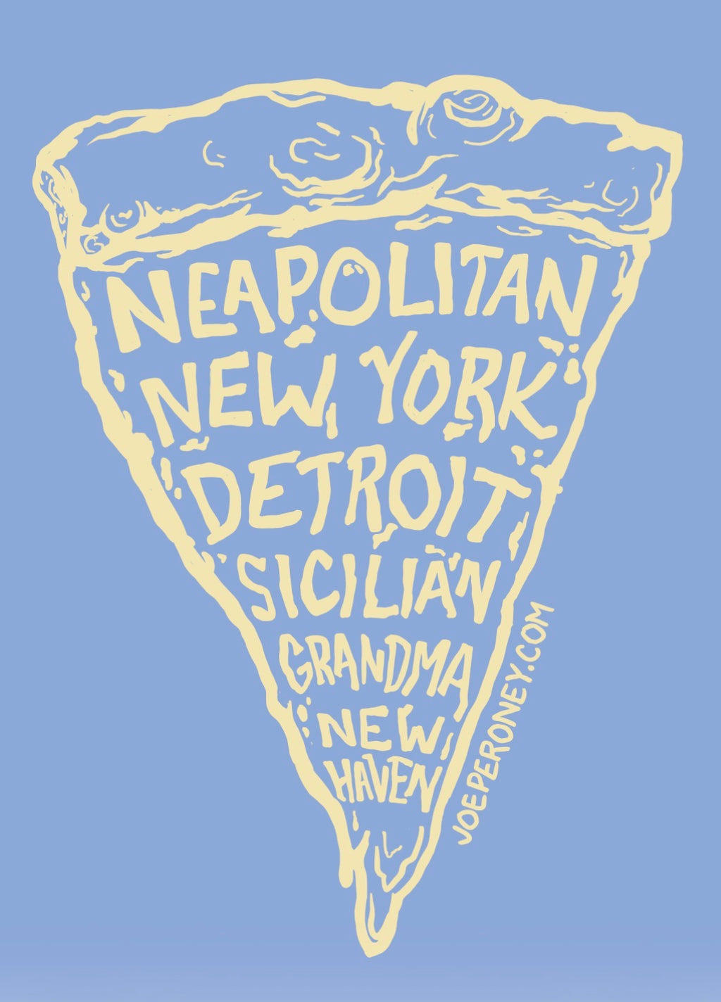 Joey "Pep" Peroney Tee - Baby Blue
