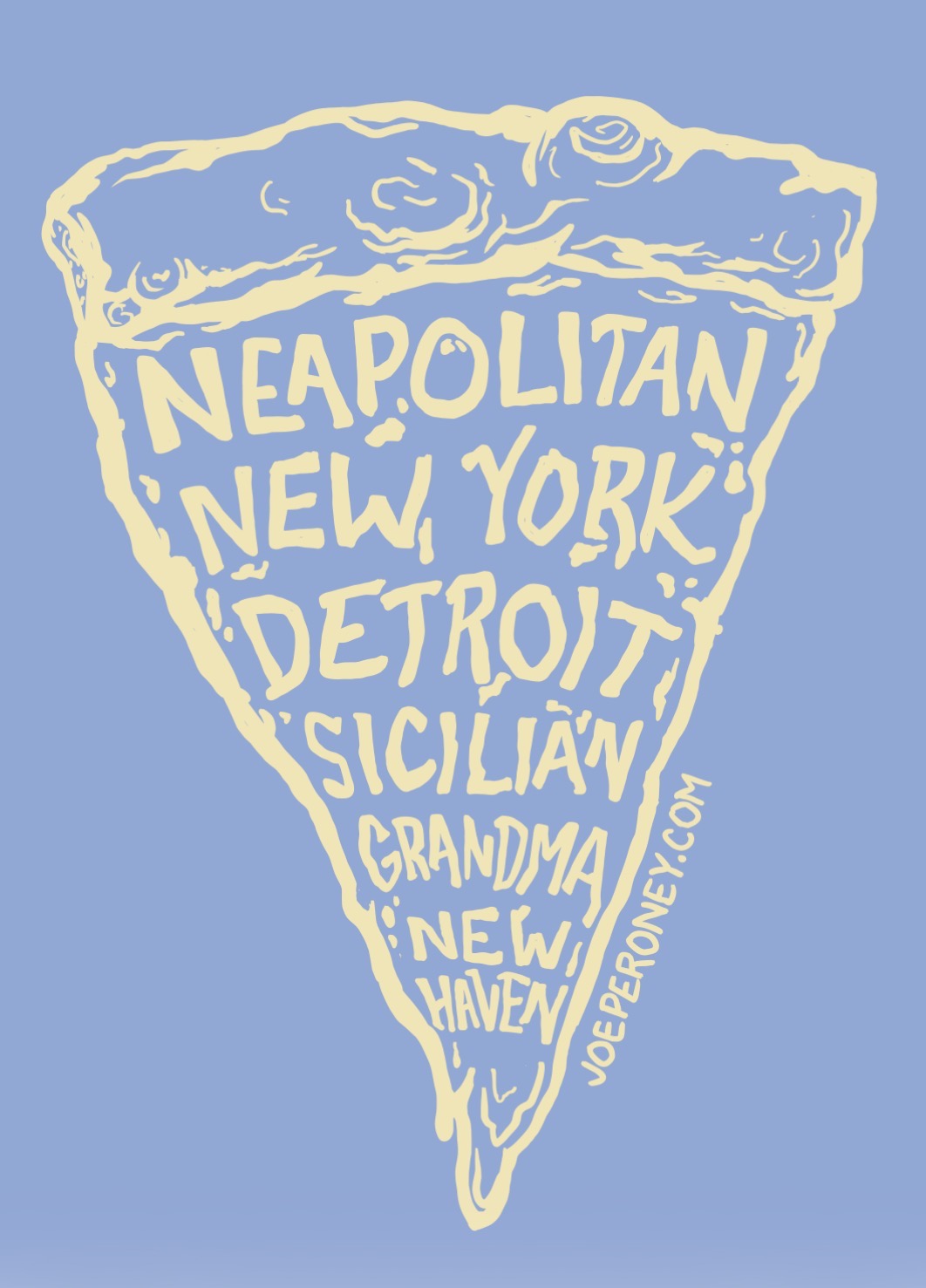 Joey "Pep" Peroney Tee - Baby Blue