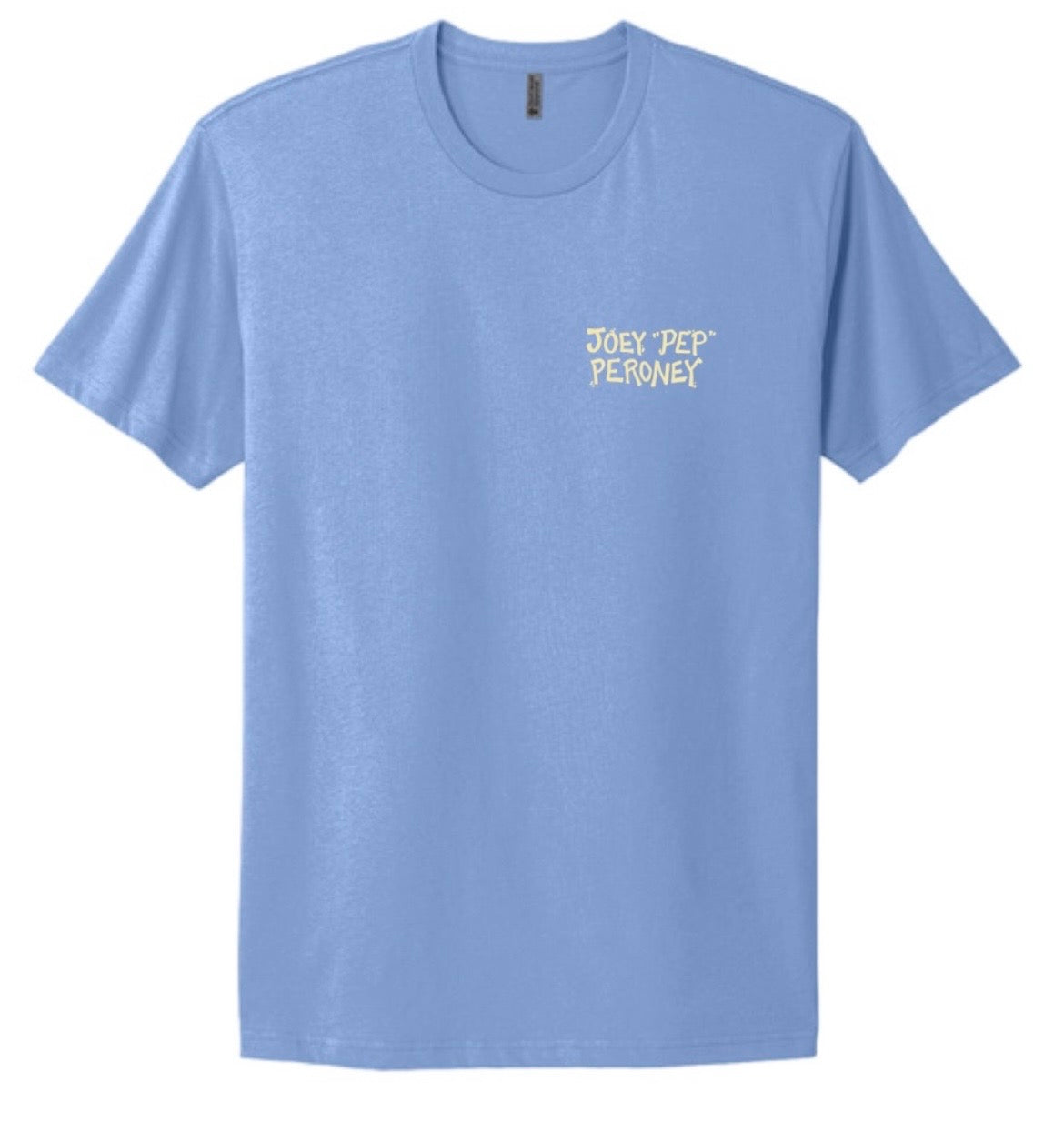 Joey "Pep" Peroney Tee - Baby Blue