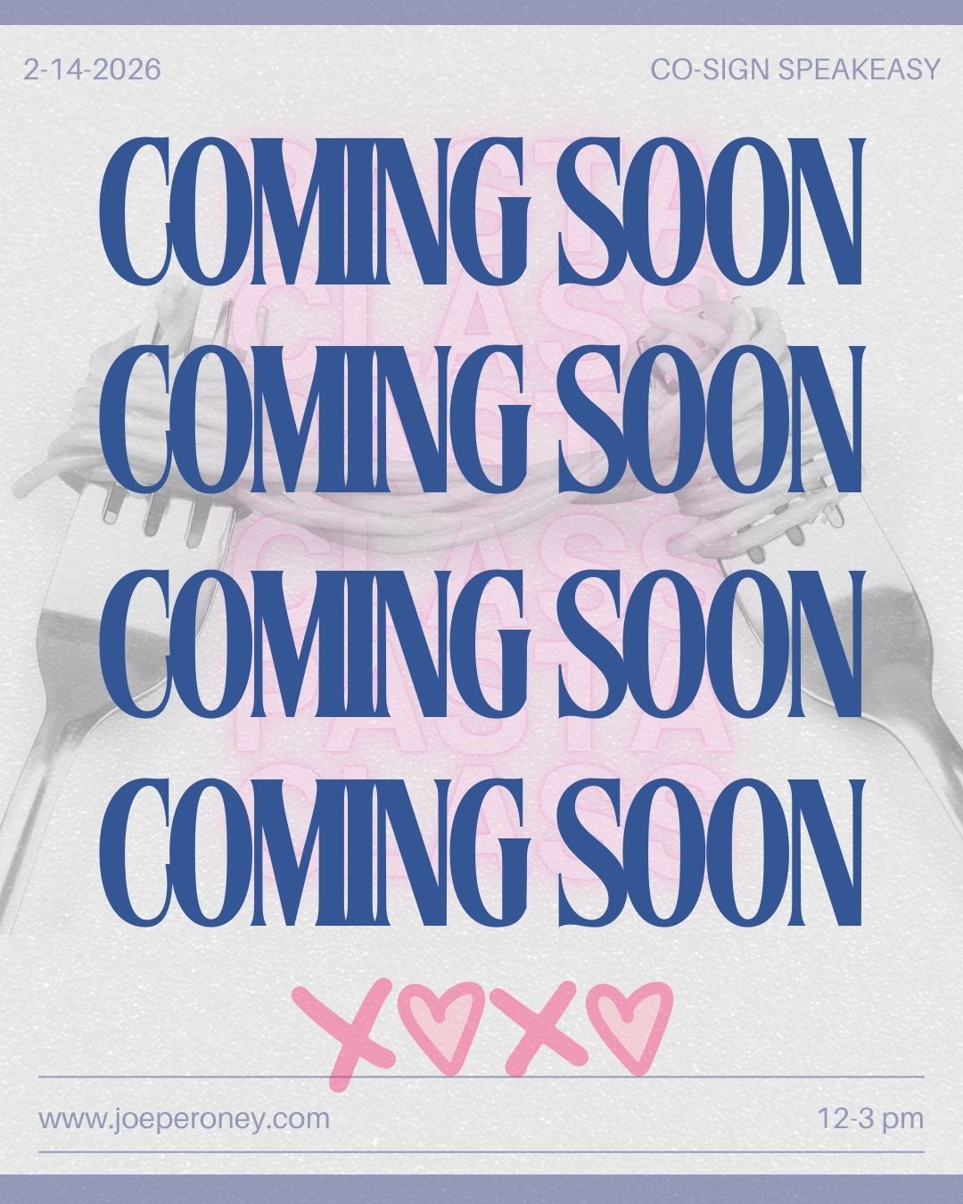 Valentine's Day Pasta Class