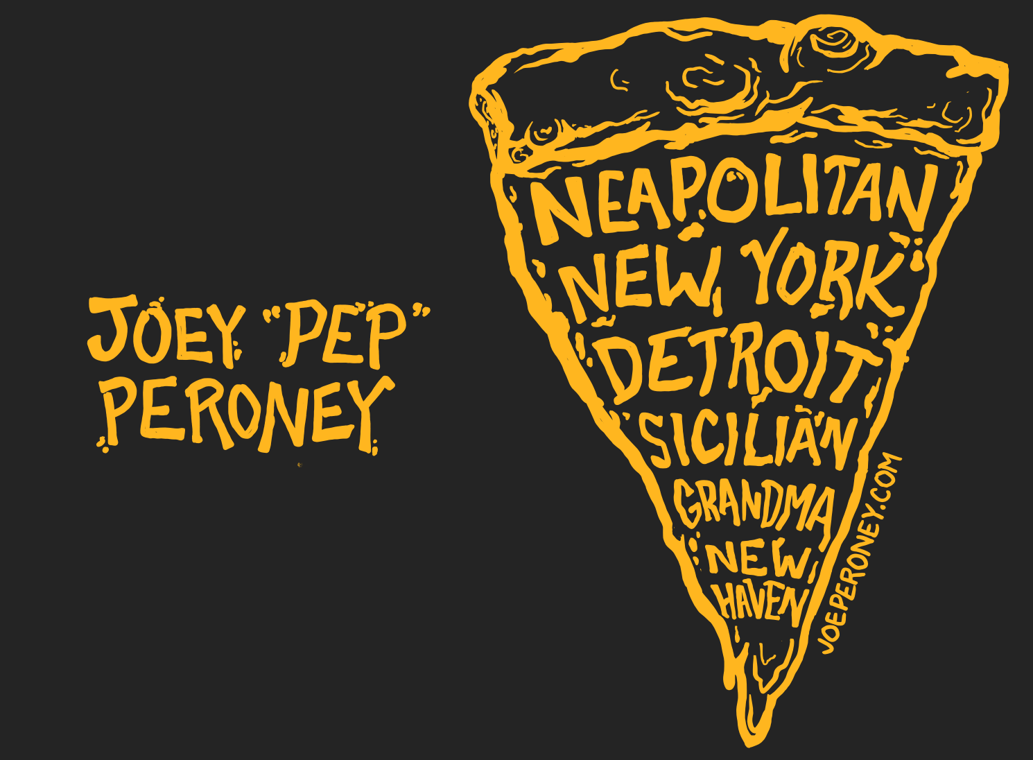 Joey "Pep" Peroney- Oversized Tee